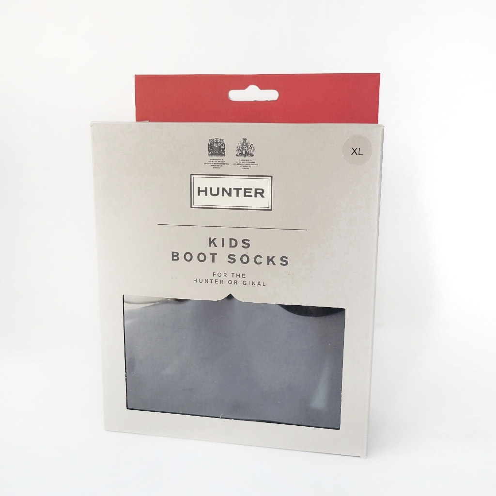 Hunter | Kids Original Tall Cable Knit Boot Socks Xl Black